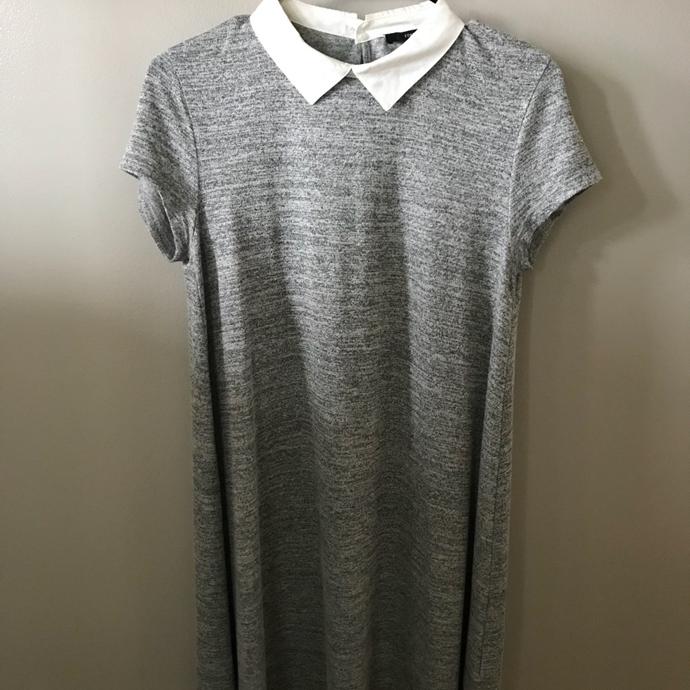 Forever 21 collared marbled dress